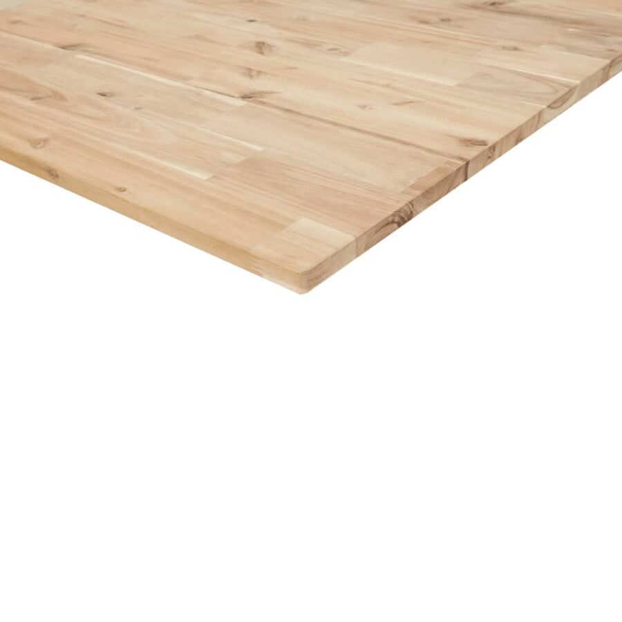 Badkamer wandschap staal en massief acaciahout - Afbeelding 10