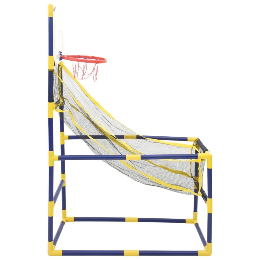 Arcade basketbalset met bal en pomp 45x86x127 cm - Afbeelding 4