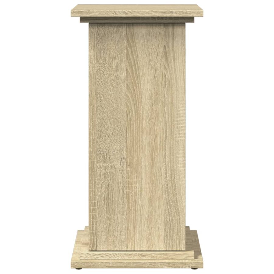 Sokkel met opbergruimte 31x30x60 cm bewerkt hout sonoma eiken - Afbeelding 5