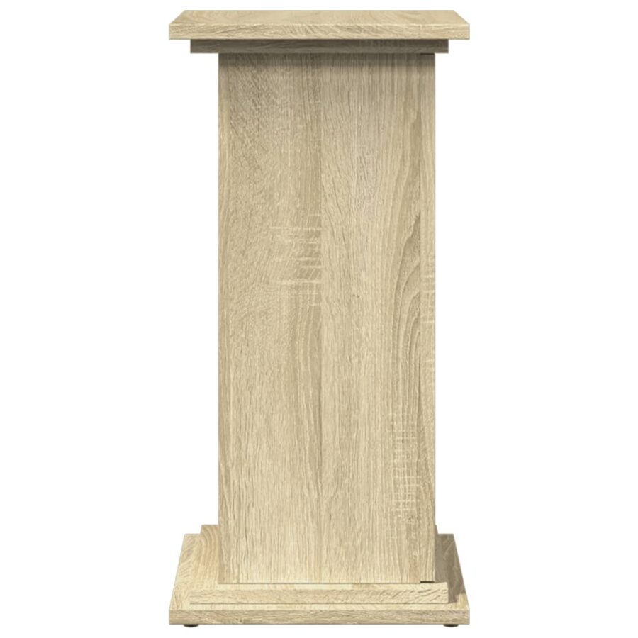 Sokkel met opbergruimte 31x30x60 cm bewerkt hout sonoma eiken - Afbeelding 7
