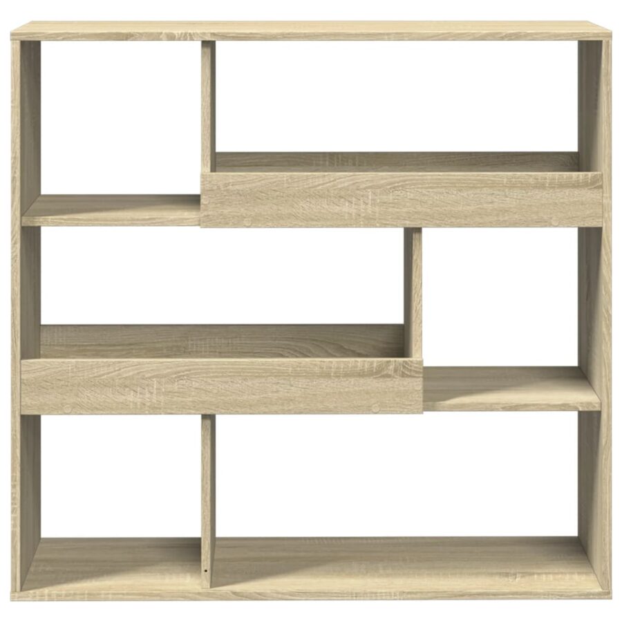 Kamerscherm 100x33x94,5 cm bewerkt hout sonoma eikenkleurig - Afbeelding 4
