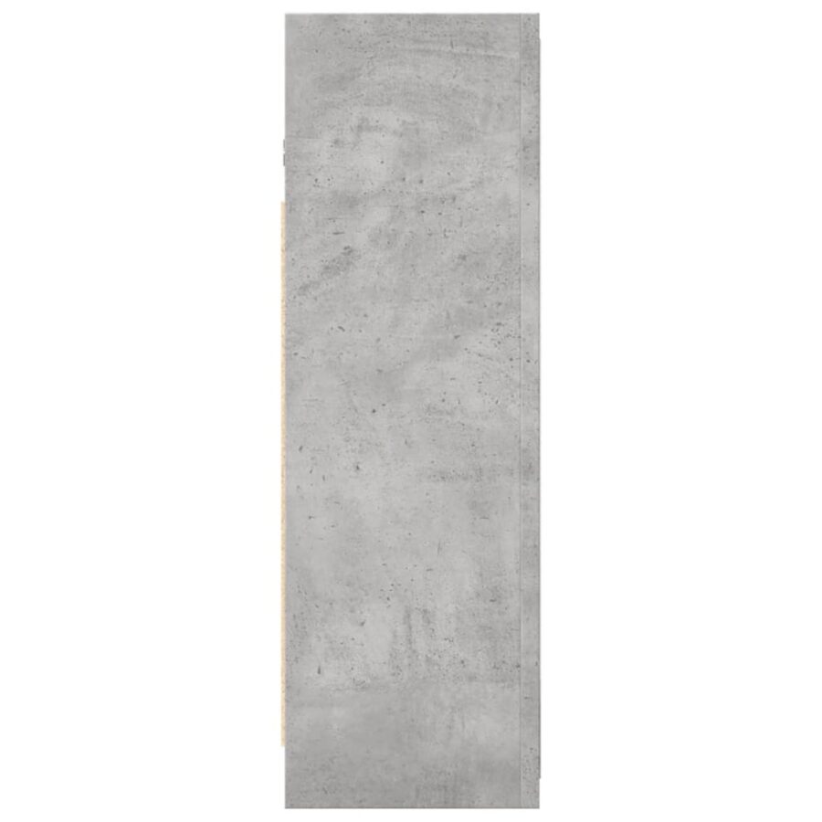 Badkamerspiegelkast 62,5x20,5x64 cm spaanplaat betongrijs - Afbeelding 6
