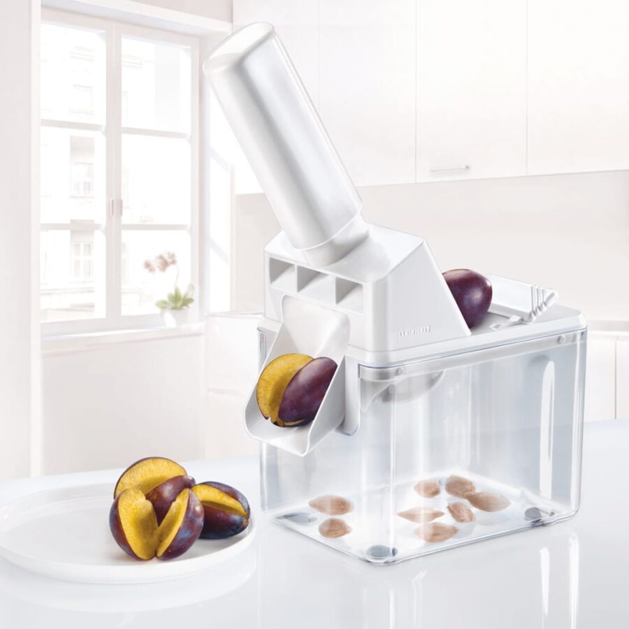 Leifheit Automatische pruimenontpitter wit 37300 - Afbeelding 4