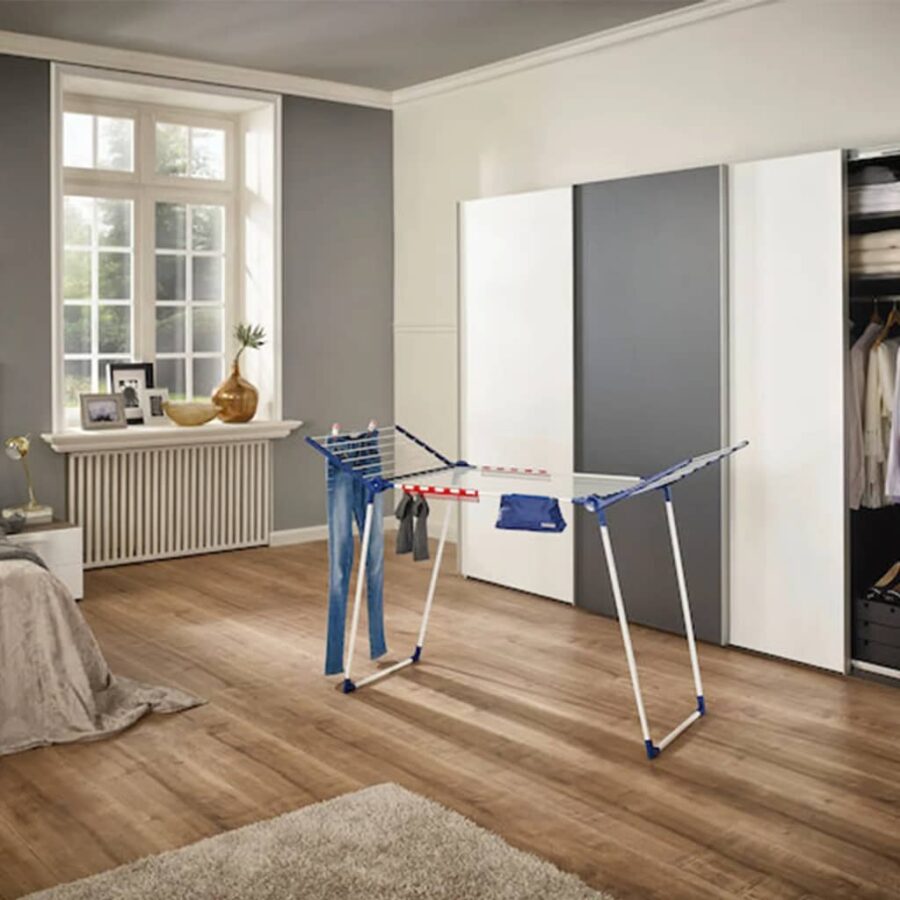 Leifheit Droogrek staand Pegasus 200 met 4 kleine houders - Afbeelding 9
