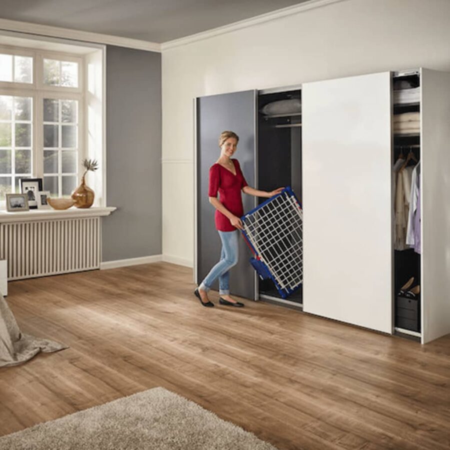 Leifheit Droogrek staand Pegasus 200 met 4 kleine houders - Afbeelding 10