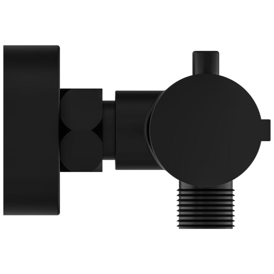 SCHÜTTE Douchemengkraan LONDON thermostatisch 5,5 cm matzwart - Afbeelding 3