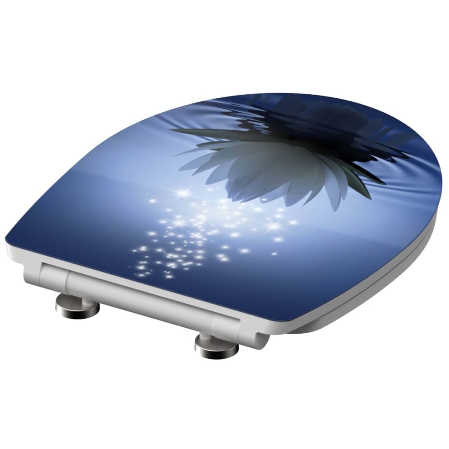 SCHÜTTE Toiletbril met soft-close WATER LILY duroplast hoogglans - Afbeelding 5