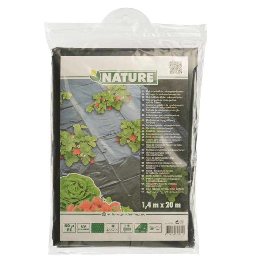 Nature Kweekfolie voor aarbeien 1,4x20m 6030231 - Afbeelding 4