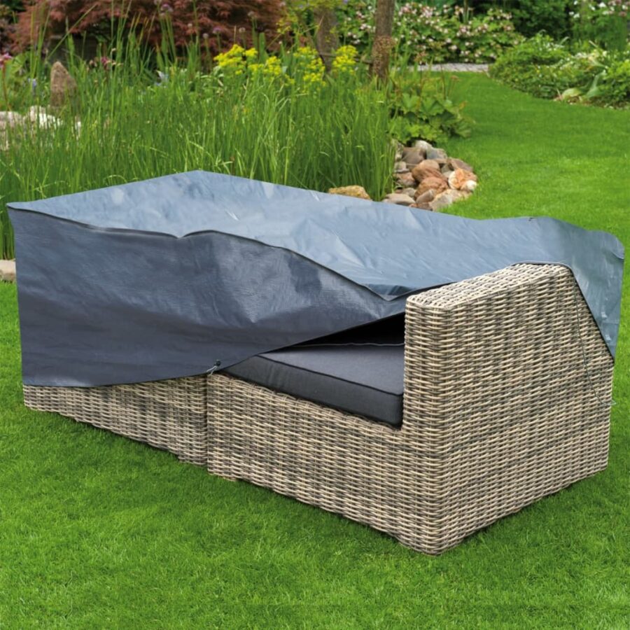 Nature Tuinmeubelhoes voor tweepersoonsligbedden 170x90x60 cm - Afbeelding 2