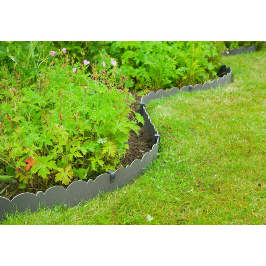 Nature Borderrand decoratief 0,13x12 m 3 mm grijs - Afbeelding 5