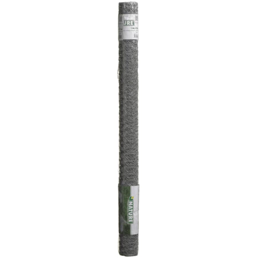 Nature Gaas zeshoekig 0,5x2,5 m 25 mm gegalvaniseerd staal - Afbeelding 3