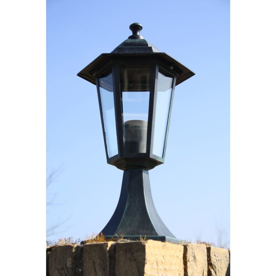 Tuinlantaarn Preston 41 cm groen - Afbeelding 3