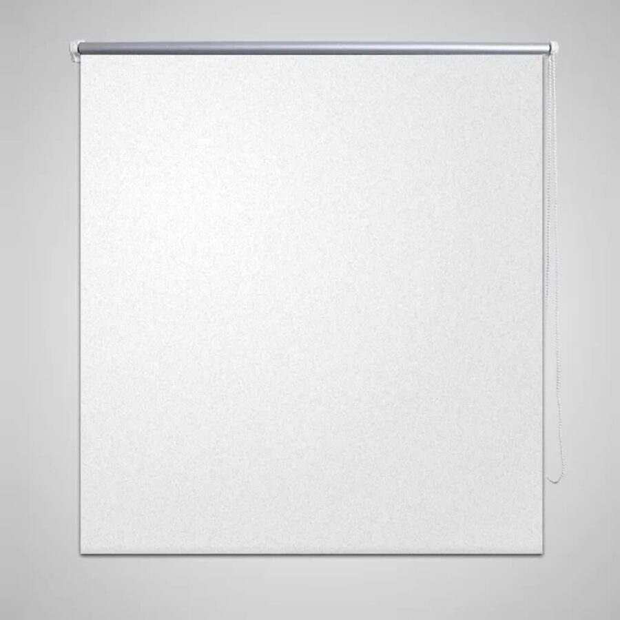 Rolgordijn verduisterend 120 x 230 cm wit