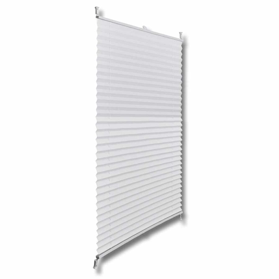 Plisséjaloezie 60x150 cm wit - Afbeelding 3