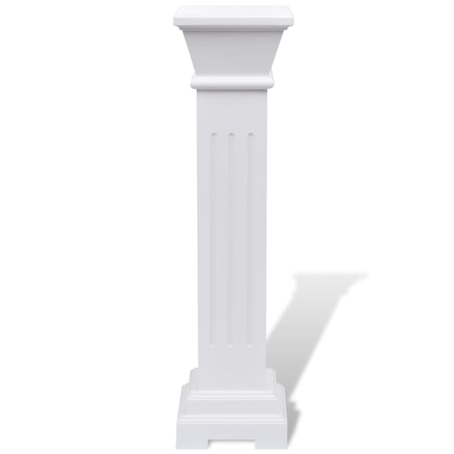 Plantenstandaard klassieke zuil MDF - Afbeelding 3