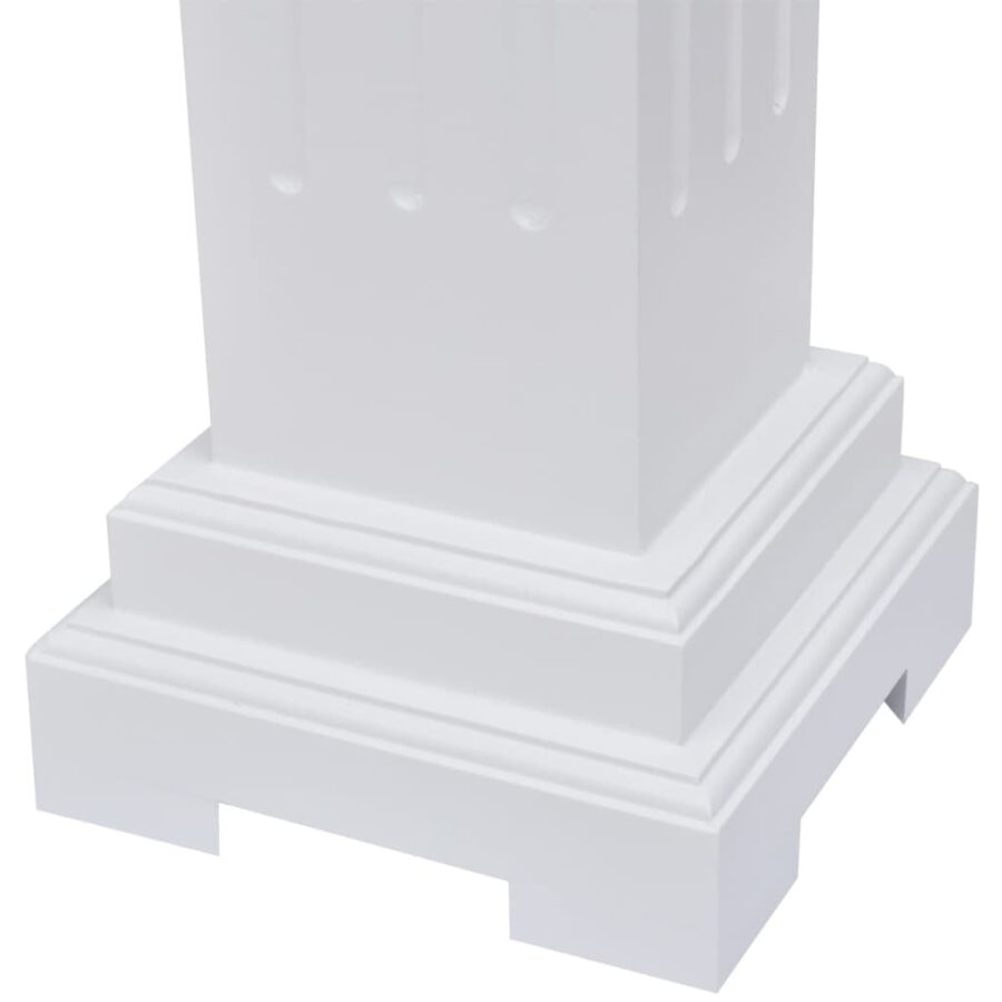 Plantenstandaard klassieke zuil MDF - Afbeelding 5