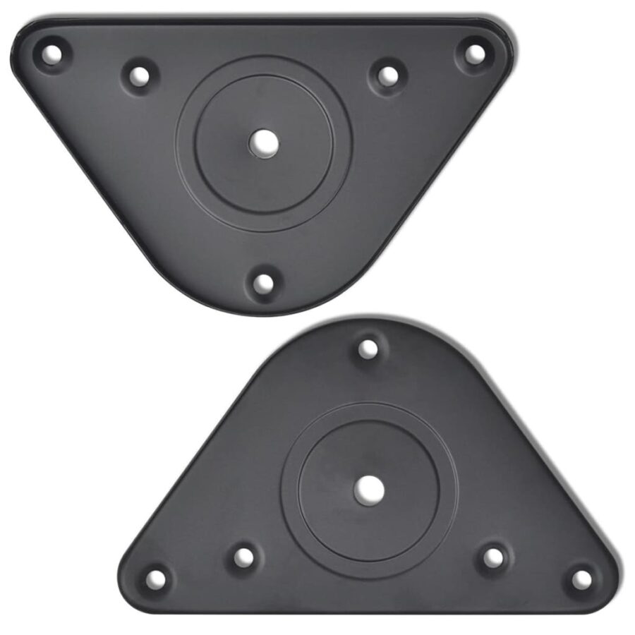 Tafelpoten in hoogte verstelbaar zwart 710 mm 4 st - Afbeelding 4