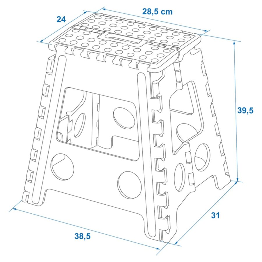 ProPlus Trapje inklapbaar voor caravan of camper 39,5 cm - Afbeelding 7