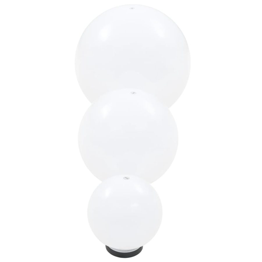 6-delige LED-bollampenset rond 20/30/40 cm PMMA - Afbeelding 5