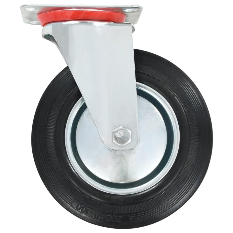 24 st Zwenkwielen 200 mm - Afbeelding 7