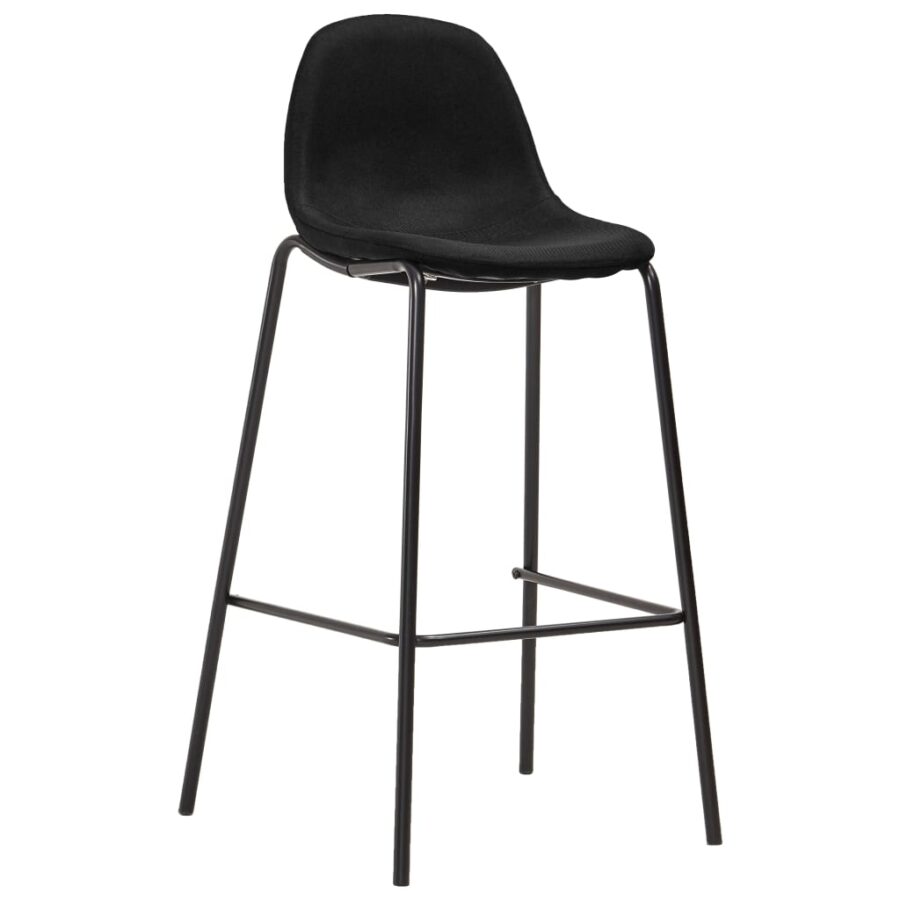 5-delige Barset stof zwart - Afbeelding 4