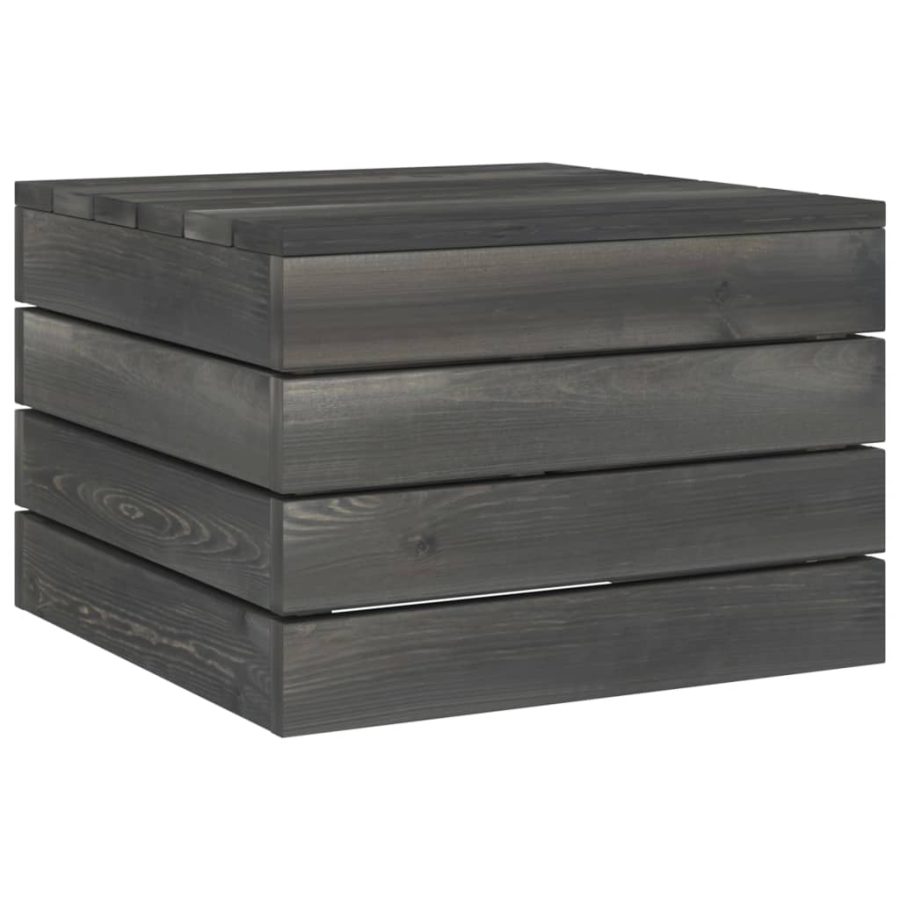 7-delige Loungeset met kussens pallet massief grenenhout - Afbeelding 8