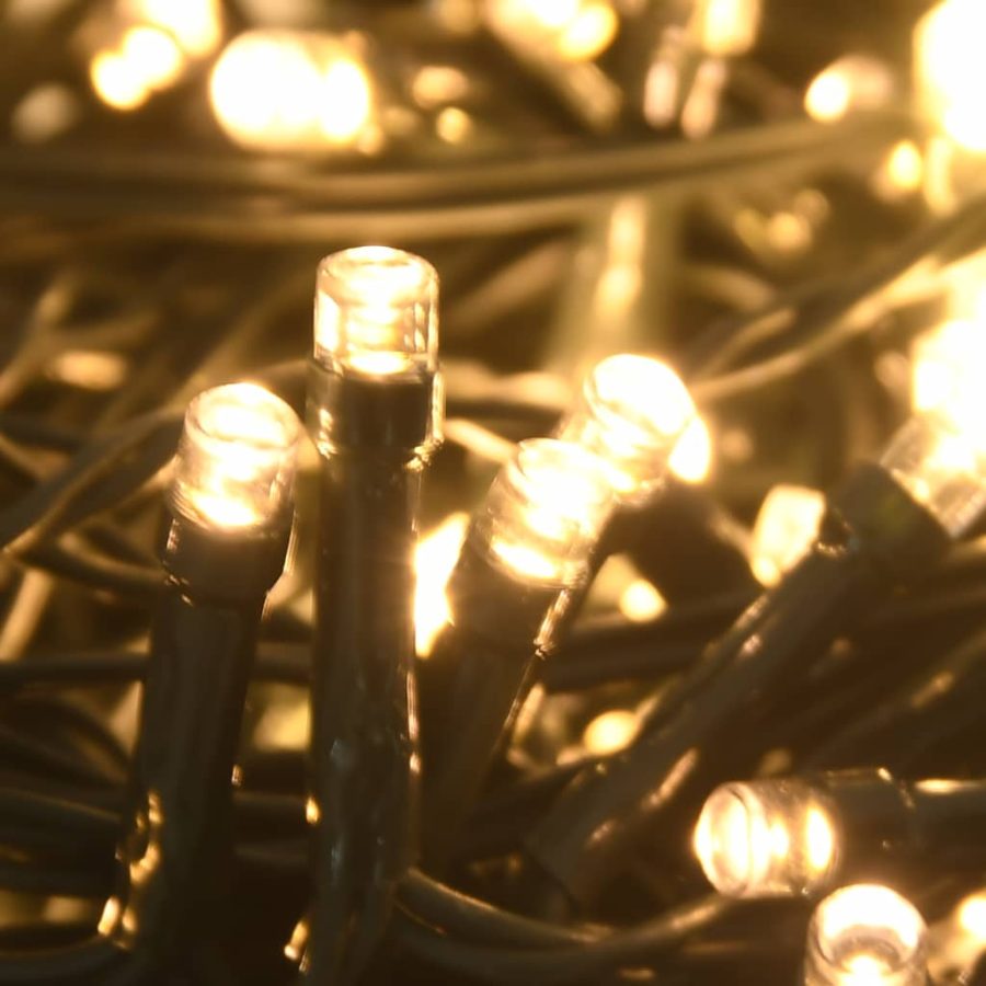 61-delige Kerstballenset met piek en 150 LED's roségoud - Afbeelding 3
