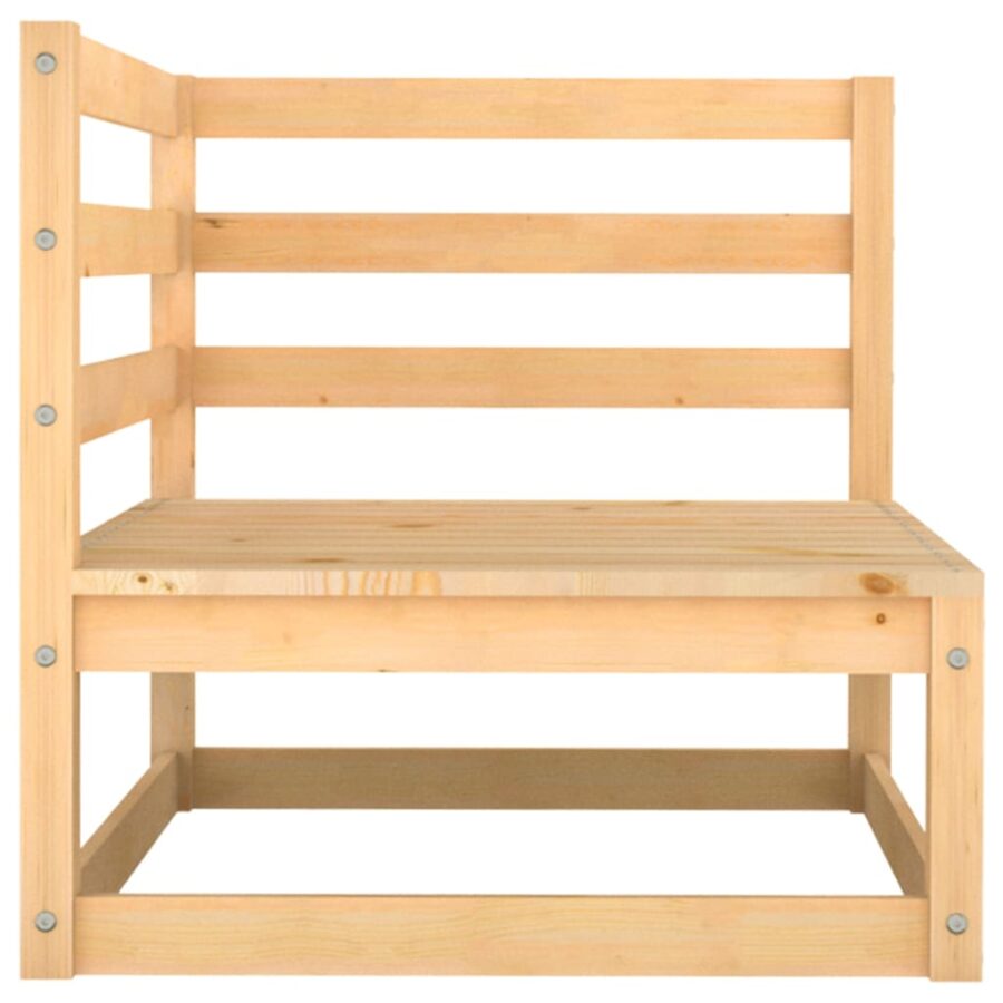 10-delige Loungeset massief grenenhout - Afbeelding 5