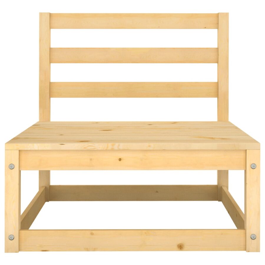 10-delige Loungeset massief grenenhout - Afbeelding 7