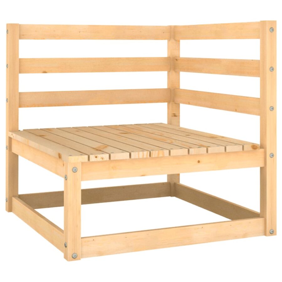 10-delige Loungeset massief grenenhout - Afbeelding 4