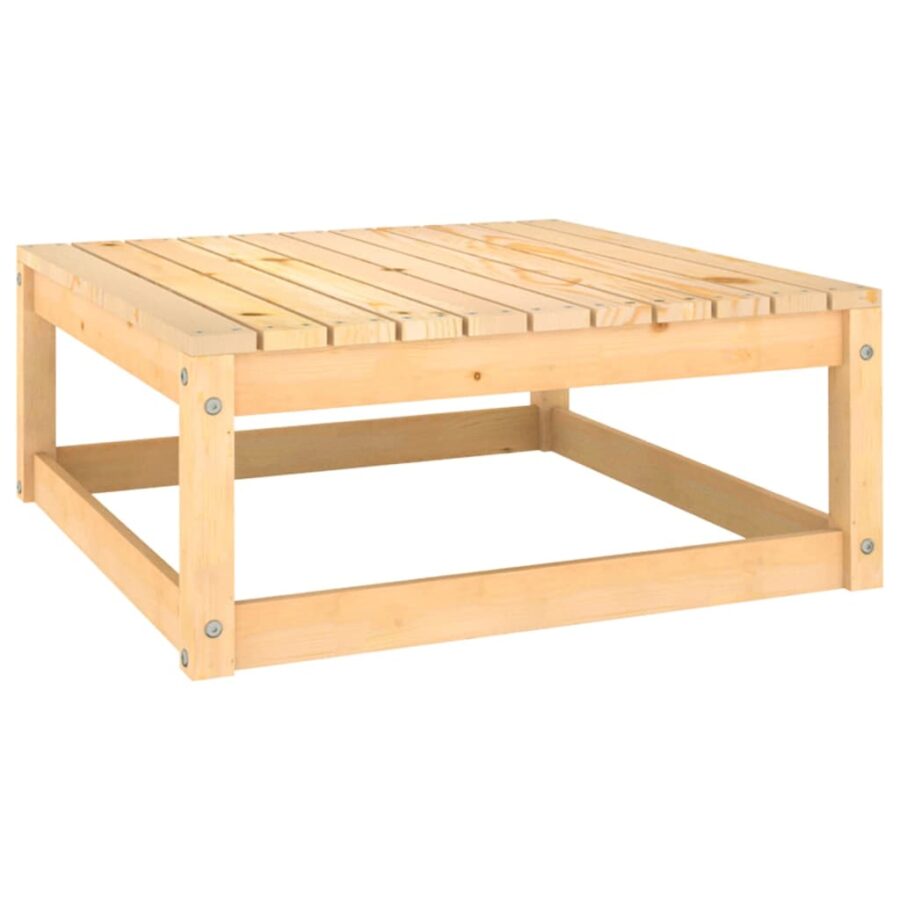 2-delige Loungeset met kussens massief grenenhout - Afbeelding 4
