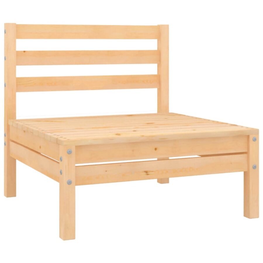 10-delige Loungeset massief grenenhout - Afbeelding 4
