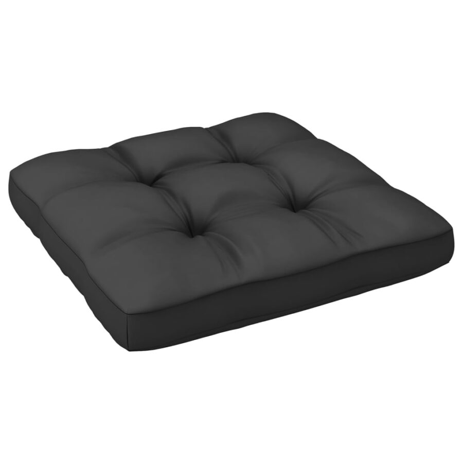 11-delige Loungeset met antracietkleurige kussens grenenhout - Afbeelding 6