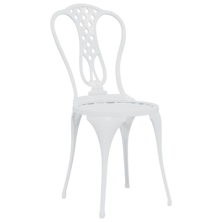 3-delige Bistroset gietaluminium wit - Afbeelding 6