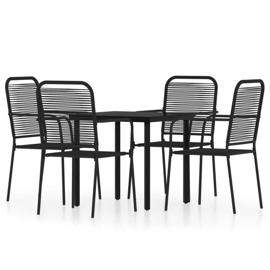 5-delige Tuinset zwart - Afbeelding 2