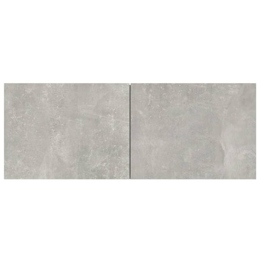 4-delige Tv-meubelset bewerkt hout betongrijs - Afbeelding 6