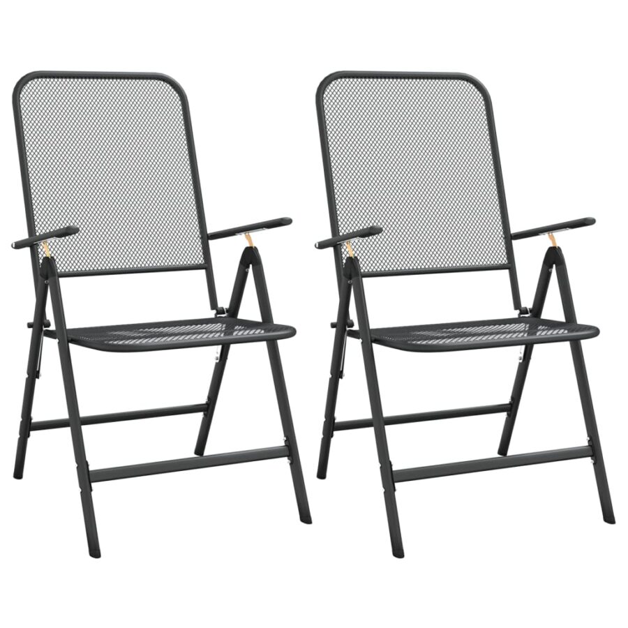 3-delige Tuinset metaalgaas antracietkleurig - Afbeelding 7