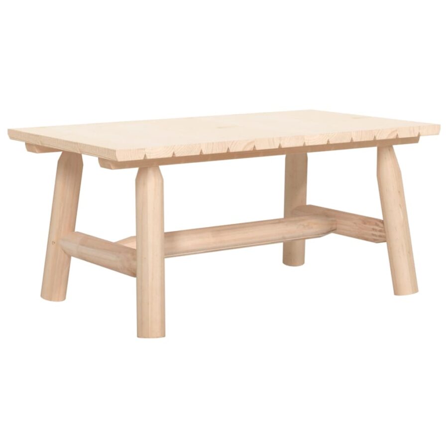 4-delige Loungeset massief vurenhout - Afbeelding 5