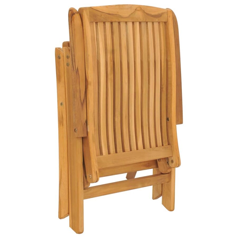 3-delige Loungeset massief teakhout - Afbeelding 7