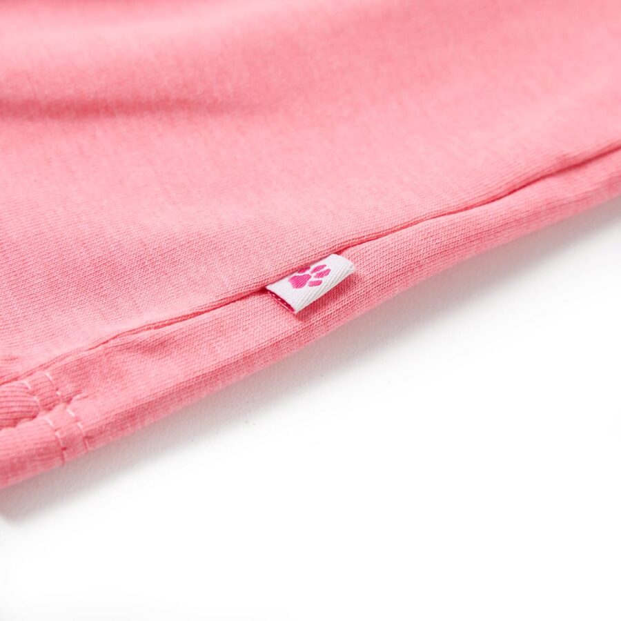 Kindershirt 128 fluorescerend roze - Afbeelding 5