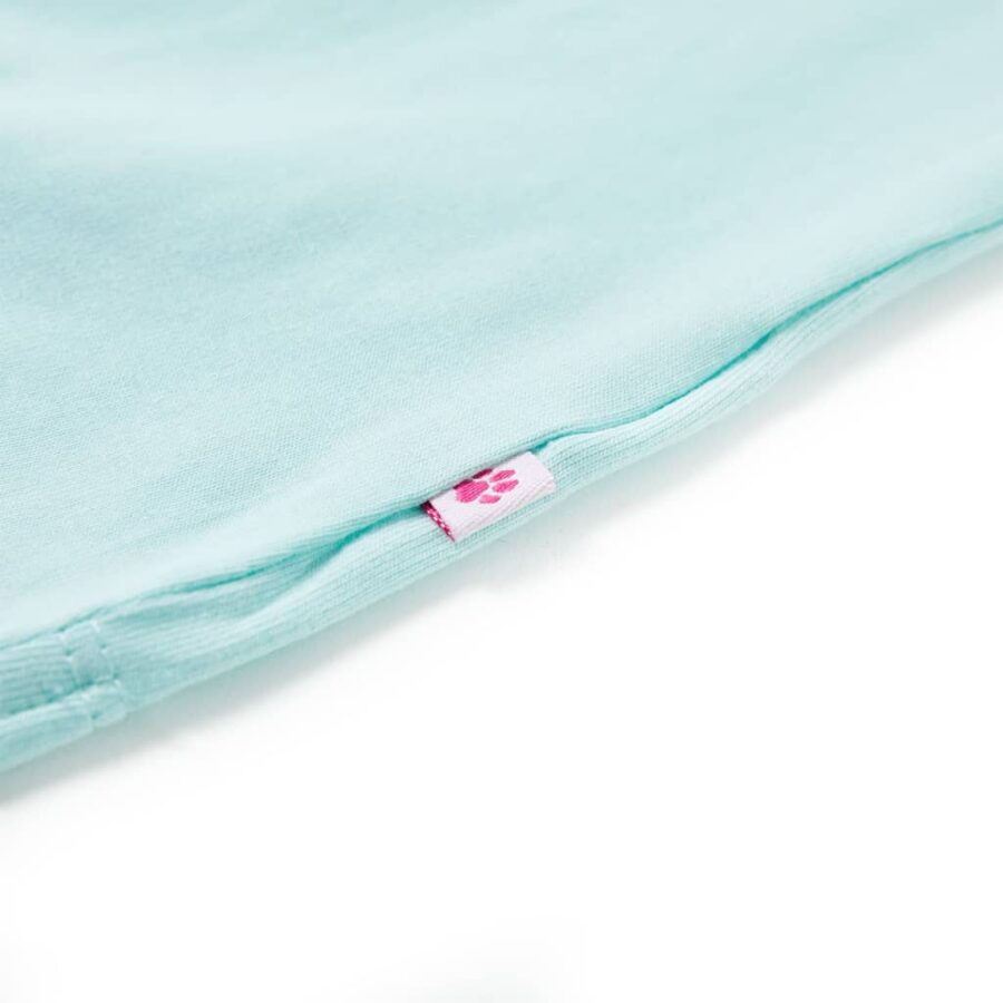 Kindershirt 140 lichtzeeblauw - Afbeelding 5
