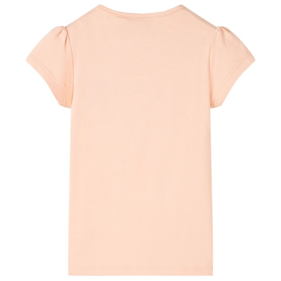 Kindershirt 128 lichtoranje - Afbeelding 2