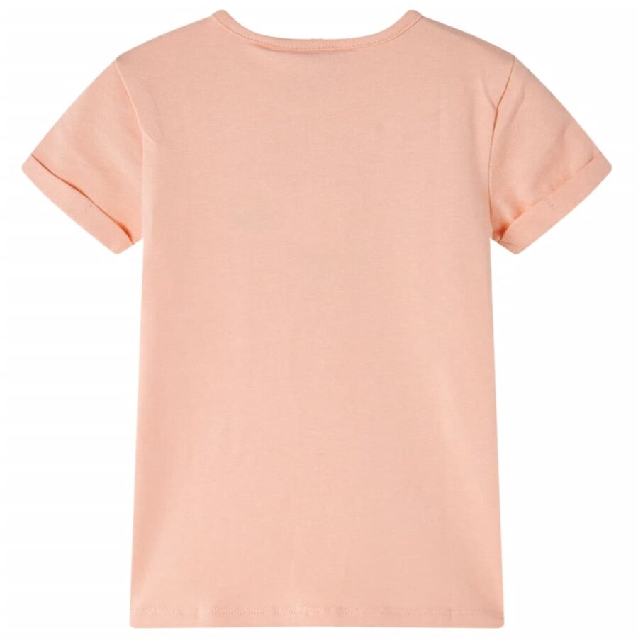Kindershirt 92 lichtoranje - Afbeelding 2
