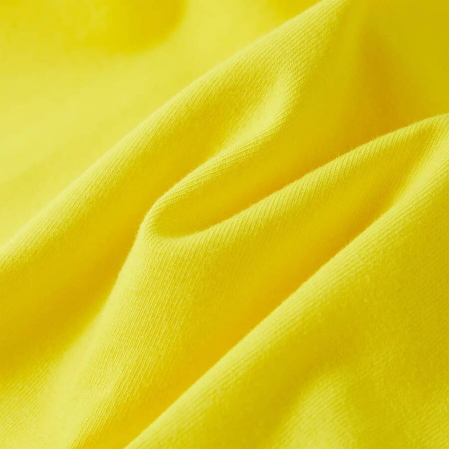 Kindershirt met kapmouwen 116 felgeel - Afbeelding 7