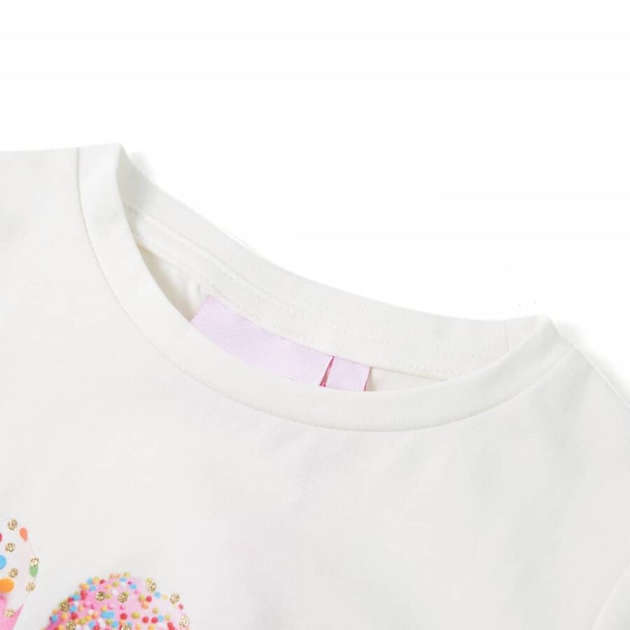 Kindershirt 92 ecru - Afbeelding 3