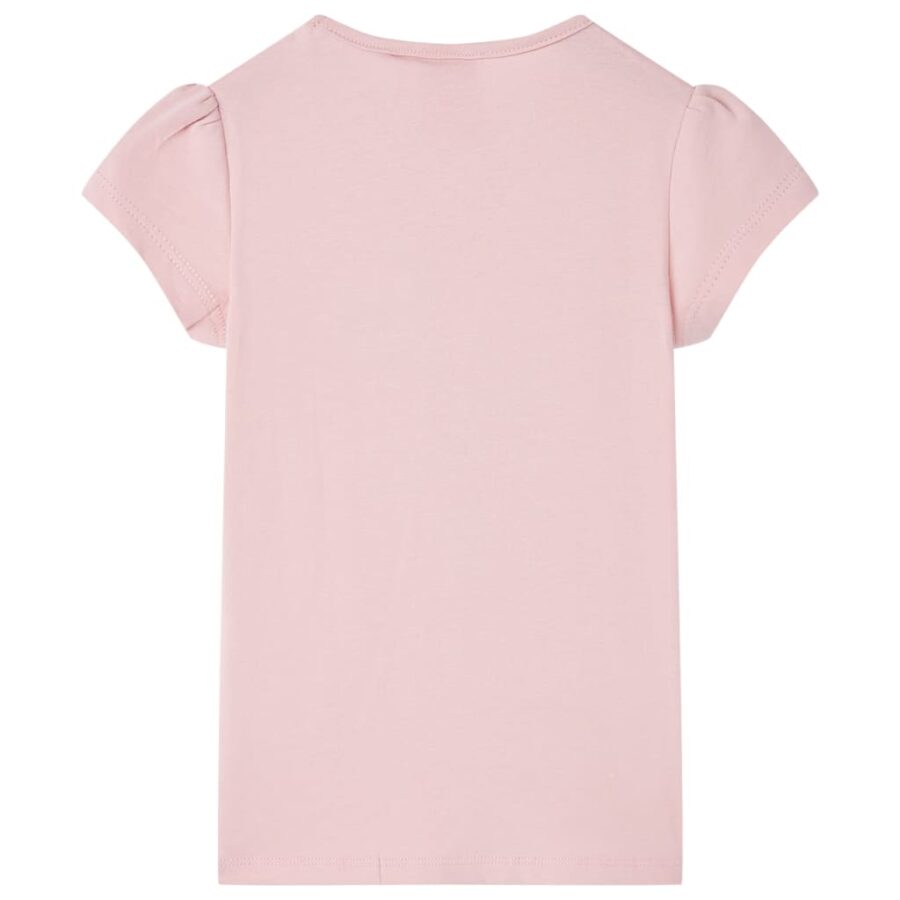 Kindershirt 92 lichtroze - Afbeelding 2