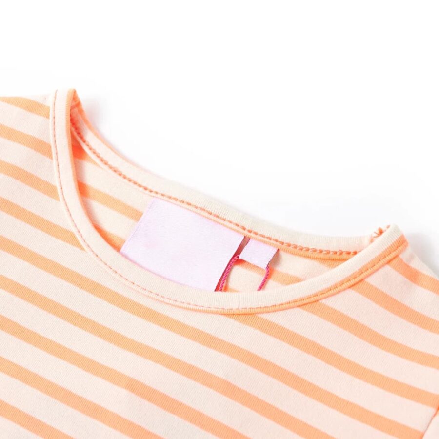 Kindershirt 92 neonoranje - Afbeelding 3