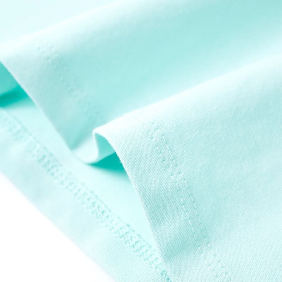 Kindershirt 140 lichtzeeblauw - Afbeelding 6