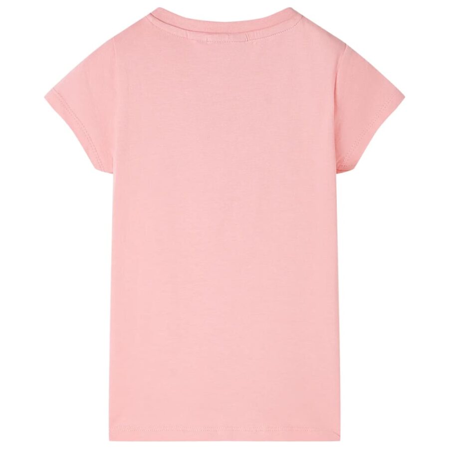 Kindershirt 128 roze - Afbeelding 2