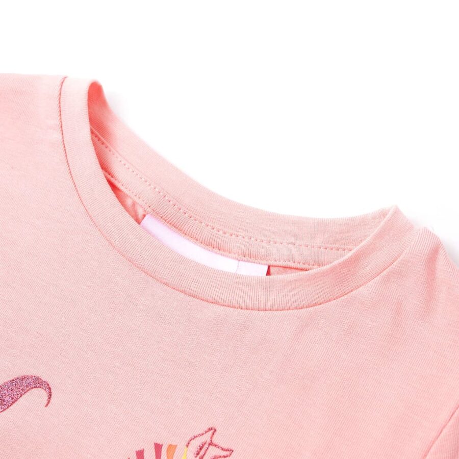 Kindershirt 140 roze - Afbeelding 3